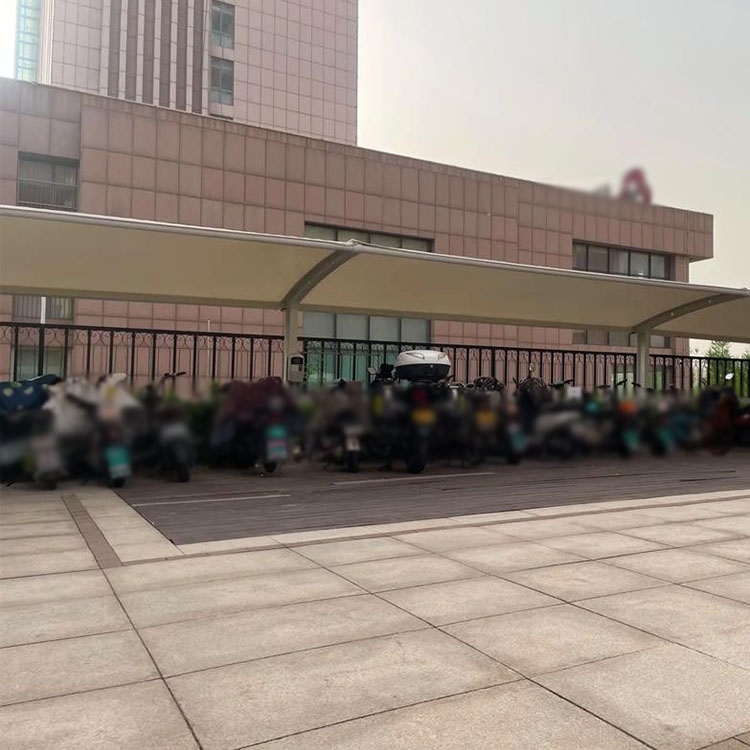 邵阳县膜结构电动车棚